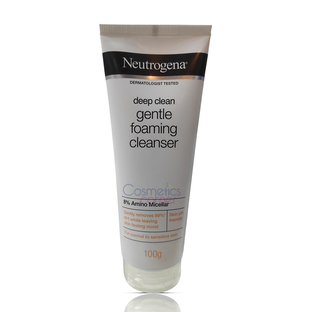 Neutrogena Deep Clean Gentle Foaming Cleanser 100gm