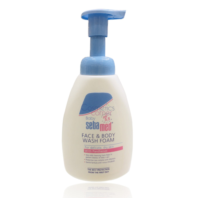 Get Gentle Care with Sebamed Baby Face & Body Wash Foam - 400ml